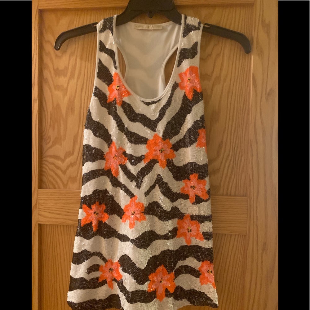 Boston proper sequin top